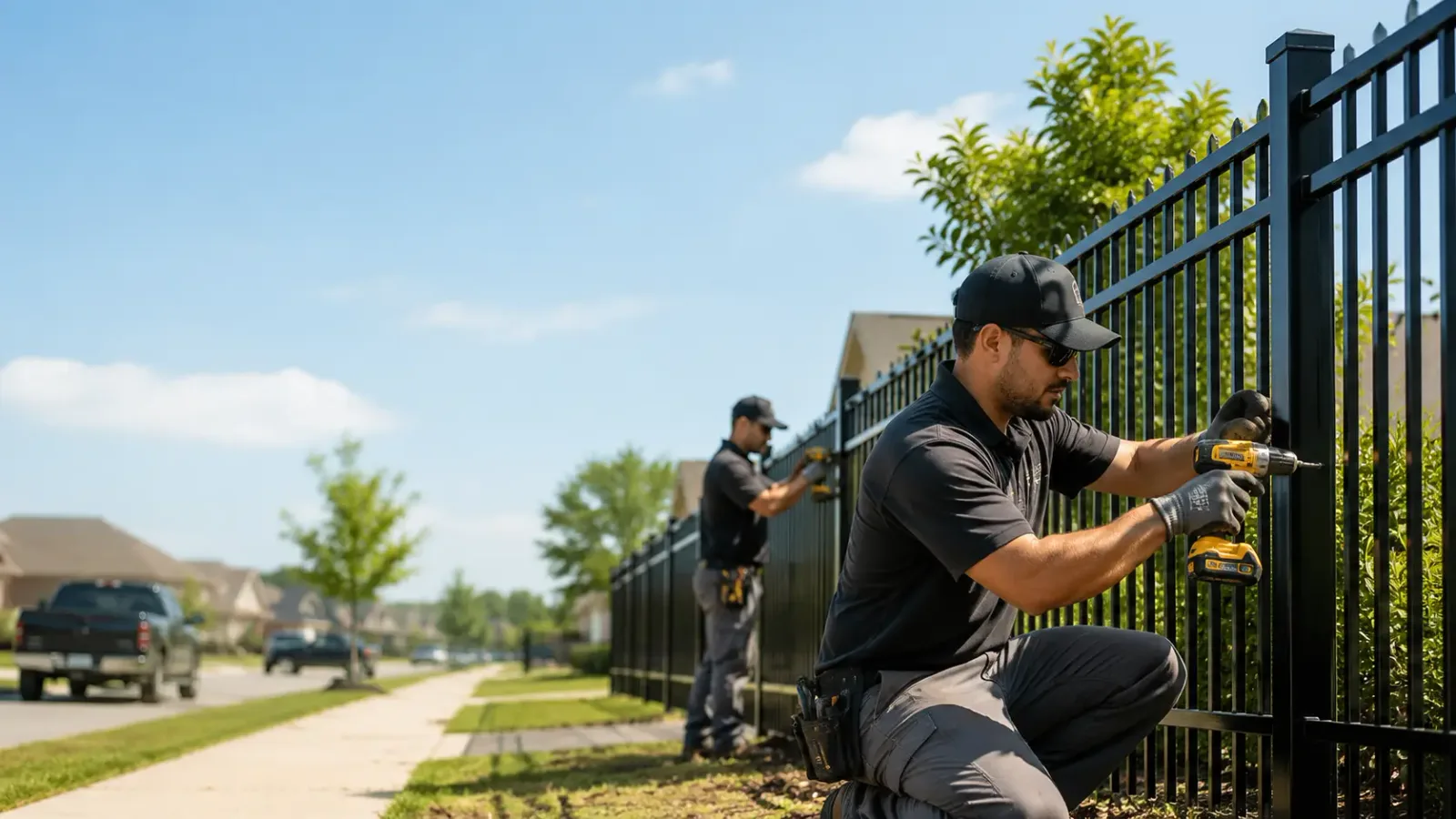 Metal Fence Installation in Lowell, MA